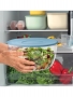 Guzzini, Centrifuga insalata con coperchio Spin&Store 26 cm blu matt